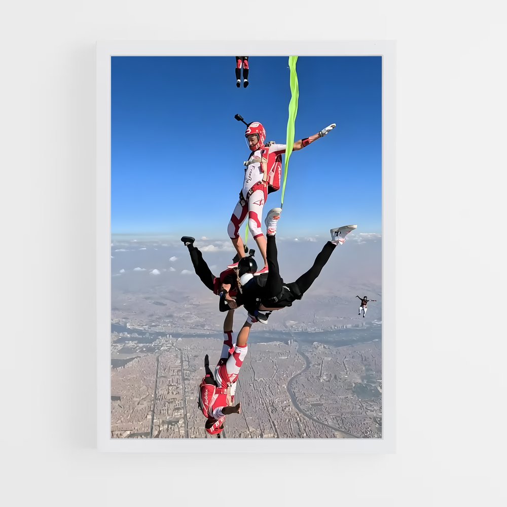 Poster Skyward Adventure – affiche Parachutisme (vue 3)